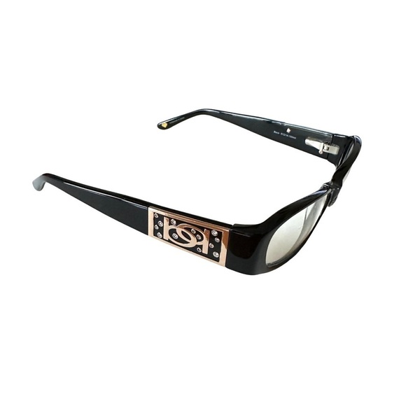 BEBE Fashionista Black Plastic Glasses 51-14-130 mm - Picture 4 of 9